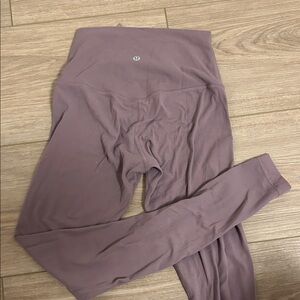 Lululemon Mauve Align 25” Leggings